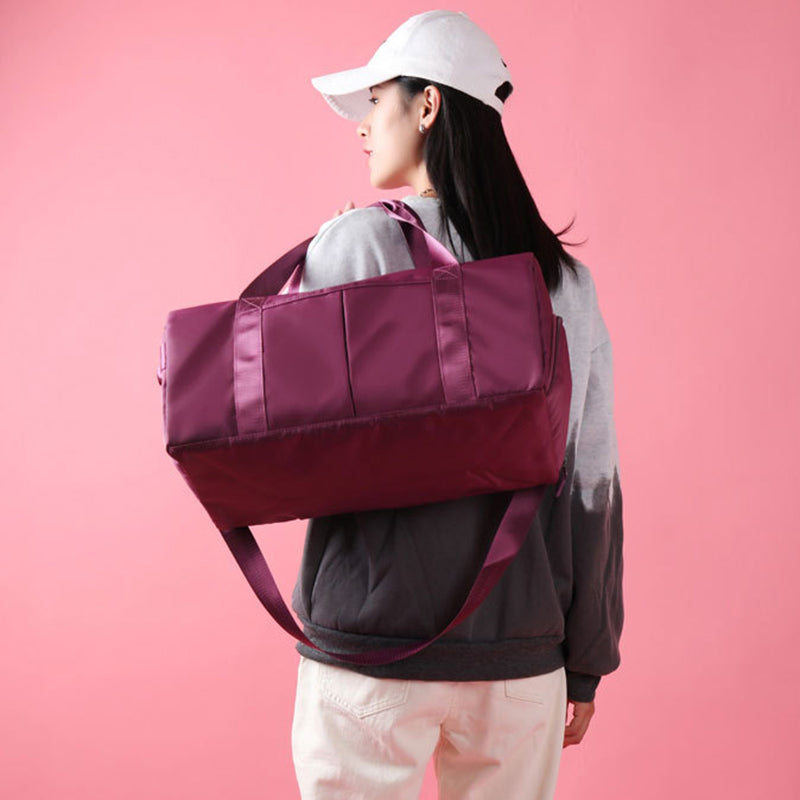 Waterproof Fitness Sports Travel Gym Duffel Bag - Versatile Weekender for Men and Women