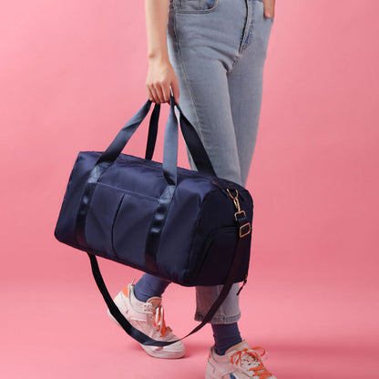 Waterproof Fitness Sports Travel Gym Duffel Bag - Versatile Weekender for Men and Women